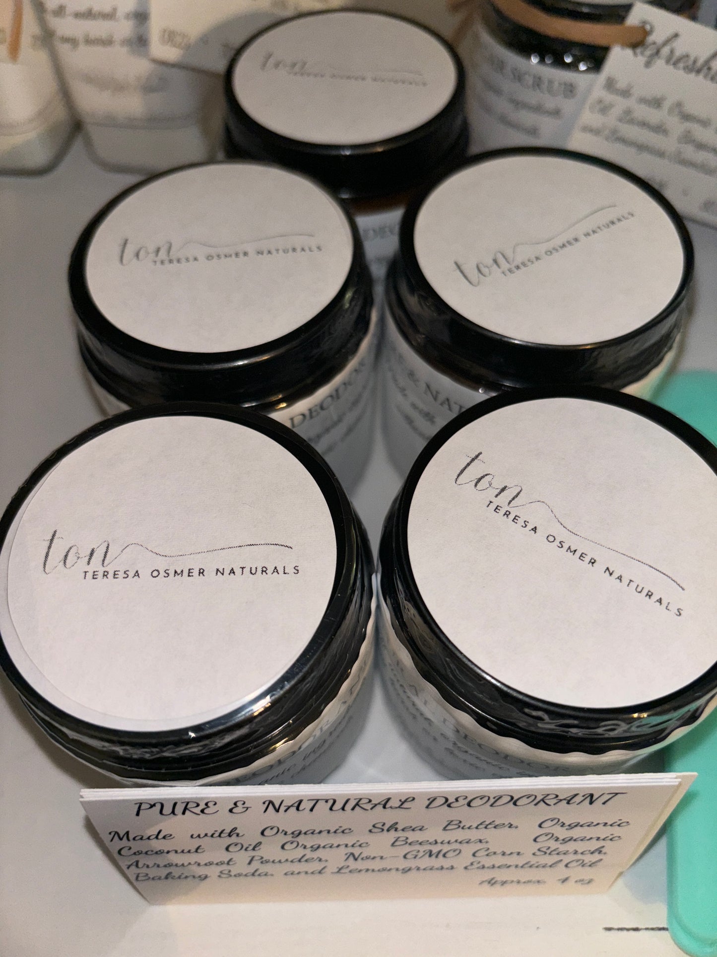 CLEARANCE - Pure & Natural Deodorant