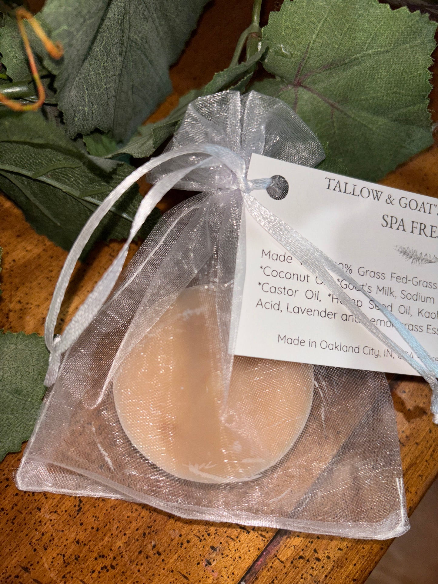 Tallow & Goat's Milk Soap - Spa Scented