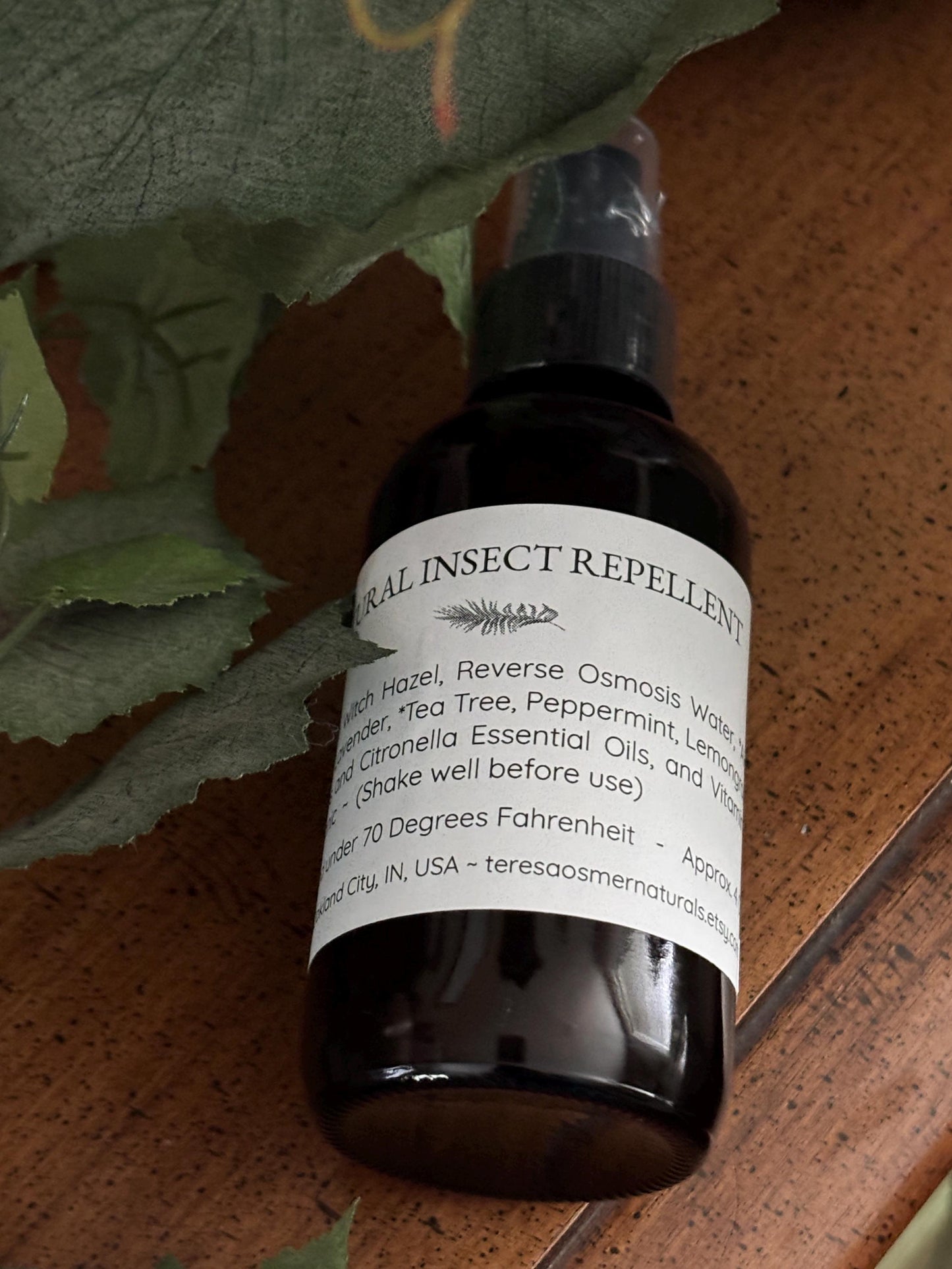 Essential Oil Blend Bugs Hate - Spray